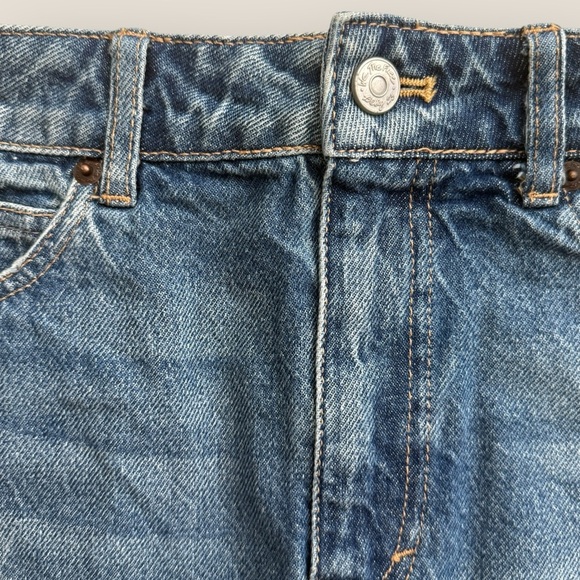 Free People | Bailey Fringe Denim Mini Skirt | Size 27 | NWOT - Picture 5 of 7